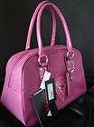 Nwt $120 Authentic GUESS Womens Aviation Travel Tote Pink Durable 
