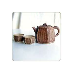  Tea Basket 16 oz Teapot Set