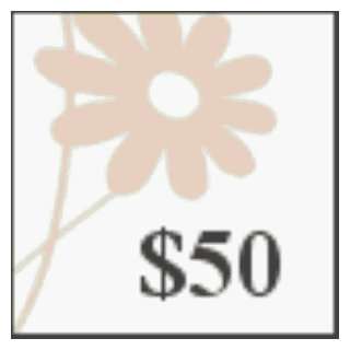 Gift Certificate   $50.00