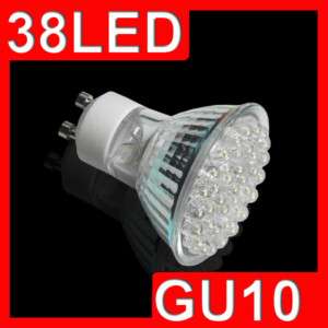 3W GU10 38 LED White Light Bulb Lamp Energy Saving  