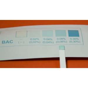   BAC ✓ FDA Cleared Alcohol Tester   10 tests