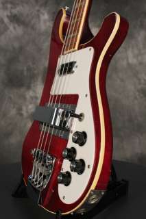 original 1982 Rickenbacker 4001 Bass in BURGUNDY  