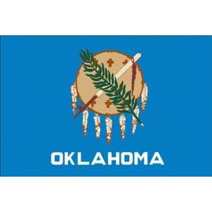  Spectrapro Polyester Oklahoma State Flag Patio, Lawn 