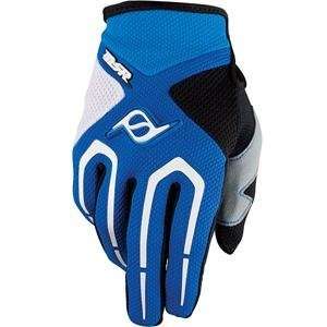   MSR Racing Youth Axxis Gloves   2010   Youth X Small/Blue Automotive