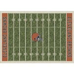   /1024 NFL Homefield Cleveland Browns Football Rug Size 54 x 78