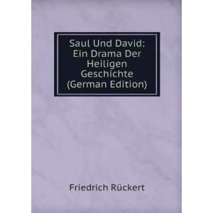   David Ein Drama Der Heiligen Geschichte (German Edition) Friedrich