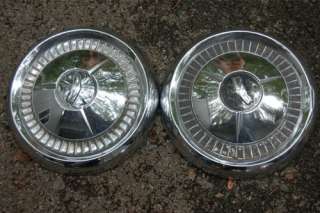 1957 Chevrolet Chevy Dog Dish Poverty HUBCAPS  