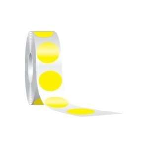  Visible Marking Solid Color Dots, 3, YELLOW