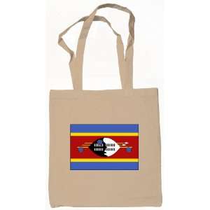  Swaziland Flag Tote Bag Natural 