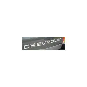  RealWheels Stainless Steel Chevrolet Letters, for the 2000 