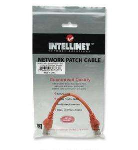 Intellinet 1 ft CAT5E UTP RJ45 Ethernet Patch Cable OR  