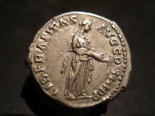 Authentic Hadrian denarius LIBERALITASEX CNG  