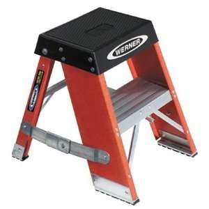  Werner Ladder SSF02 2 ft. Heavy Duty fiberglass Step Stand 