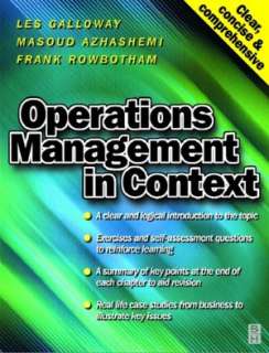  in Context by Les Galloway, Taylor & Francis, Inc.  Paperback