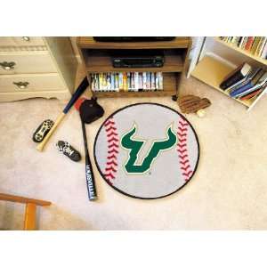   South Florida Bulls Chromo Jet Printed Baseball Rug