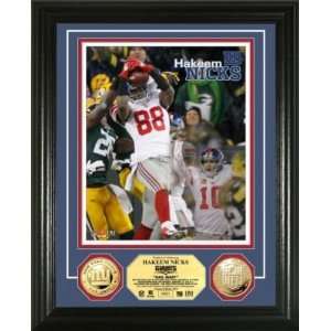  Hakeem Nicks Hail Mary Gold Coin Photo Mint Everything 