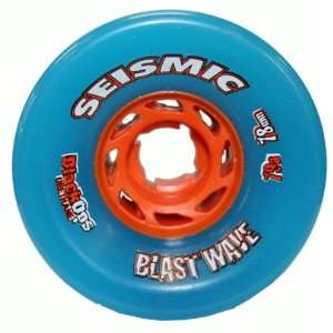 Seismic Blast Wave 78mm 79a (set of 4) Longboard Skateboard Wheels 
