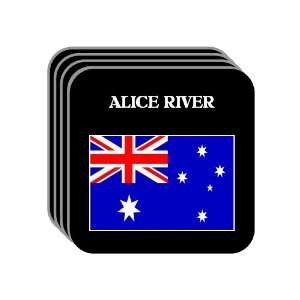 Australia   ALICE RIVER Set of 4 Mini Mousepad Coasters