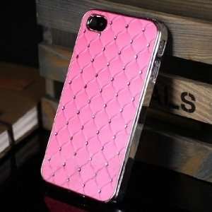   PROTECTOR CASE SPOT DIAMOND WATER CUBE PINK Cell Phones & Accessories