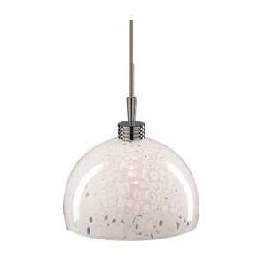 Alico FRPC5400 30 Bolla Pendant With Semi Transparent Patterned White 