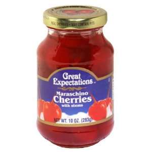   Expectations, Cherry Stem Large, 10 OZ (Pack of 12) Health & Personal