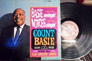 12 COUNT BASIE basie swingin voices singin VG+ PS  