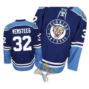  Panthers Authentic NHL Jerseys #32 Kris Versteeg Third Blue Hockey 
