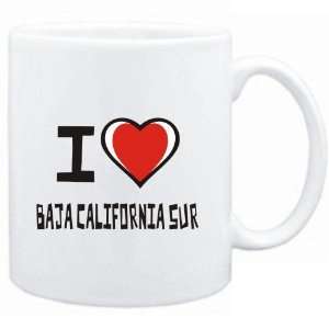  Mug White I love Baja California Sur  Cities