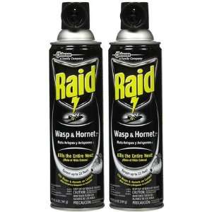  Raid Wasp & Hornet Killer 33 Insecticide Spray, 14 oz 2 ct 