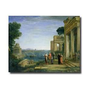  Aeneas And Dido In Carthage 1675 Giclee Print