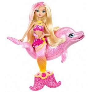   25 Mini Doll & Dolphin Barbie in a Mermaid Tale Series Toys & Games