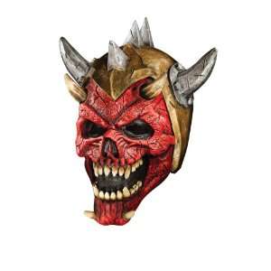  Foam Latex Helmet Mask, Horned Demon Warrior Toys & Games