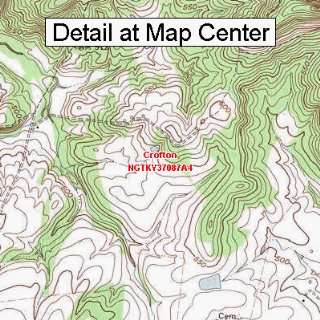  USGS Topographic Quadrangle Map   Crofton, Kentucky 