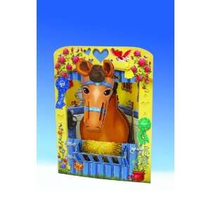  Santoro Interactive 3 D Swing Card, Horse Greeting Card 