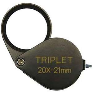  SE 20X, 21mm Triplet Professional Loupe, Black Round Body 