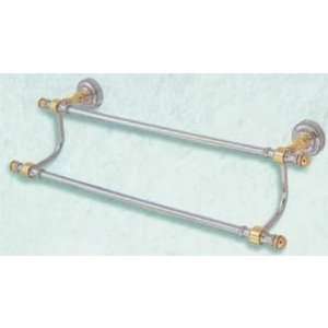  Allied Brass Accessories RD 72 24 18 Double Towel Bar 
