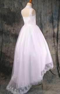 Flower girl dress first communion pageant size 2 14 G10  