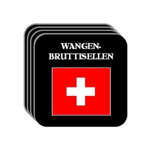 Switzerland   WANGEN BRUTTISELLEN Set of 4 Mini Mousepad Coasters