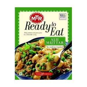MTR Ready To Eat Meal Aloo Mutter 10oz  Grocery & Gourmet 