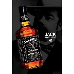  Jack Daniels Bottle, Brand Poster Print, 24 by 36 Inch 