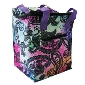  LUNCH TOTE PICNIC TIE DYE PAISLEY