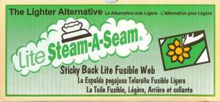 STEAM A SEAM LITE FUSIBLE WEB FOR APPLIQUE WORK  