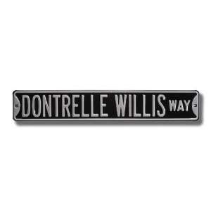  DONTRELLE WILLIS WAY Street Sign