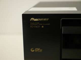 Pioneer PD F407 25 Disc CD File Changer  