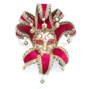   Miniature Ceramic Venetian Masquerade Mask 