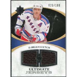   Ultimate Jerseys #UJBL Brian Leetch /100 Sports Collectibles