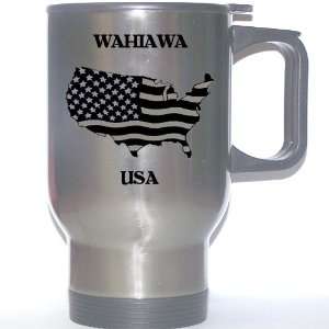  US Flag   Wahiawa, Hawaii (HI) Stainless Steel Mug 