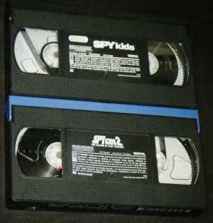SPY Kids 1 & 2, DIMENSION Films 2001 & 2003 VHS Movies  