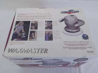 NEW WaxMaster 12V Cordless Random Orbit Waxer Polisher 7  