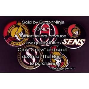   of 5 Ottawa Senators Pins 1.25 Buttons NHL Hockey 